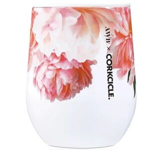 CORKCICLE Ashley Woodson Bailey Ariella Floral Stemless Tumbler 12oz NEW